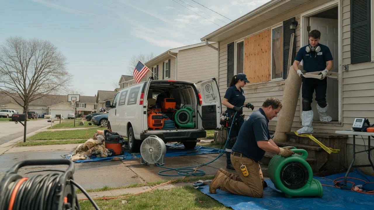 Water Damage Restoration in Addington, OK near me